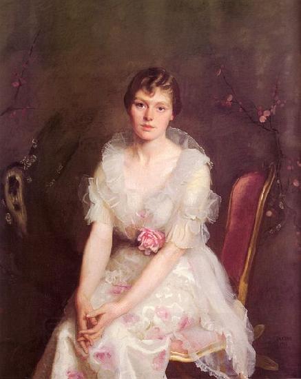 William McGregor Paxton Portrait of Louise Converse oil painting picture